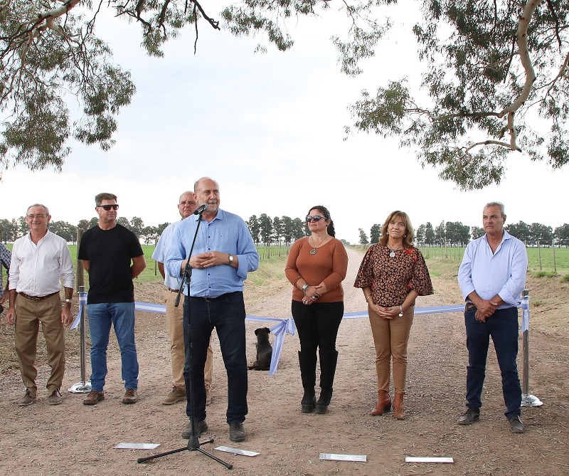 Intensa actividad de Perotti en el Departamento San Cristóbal 